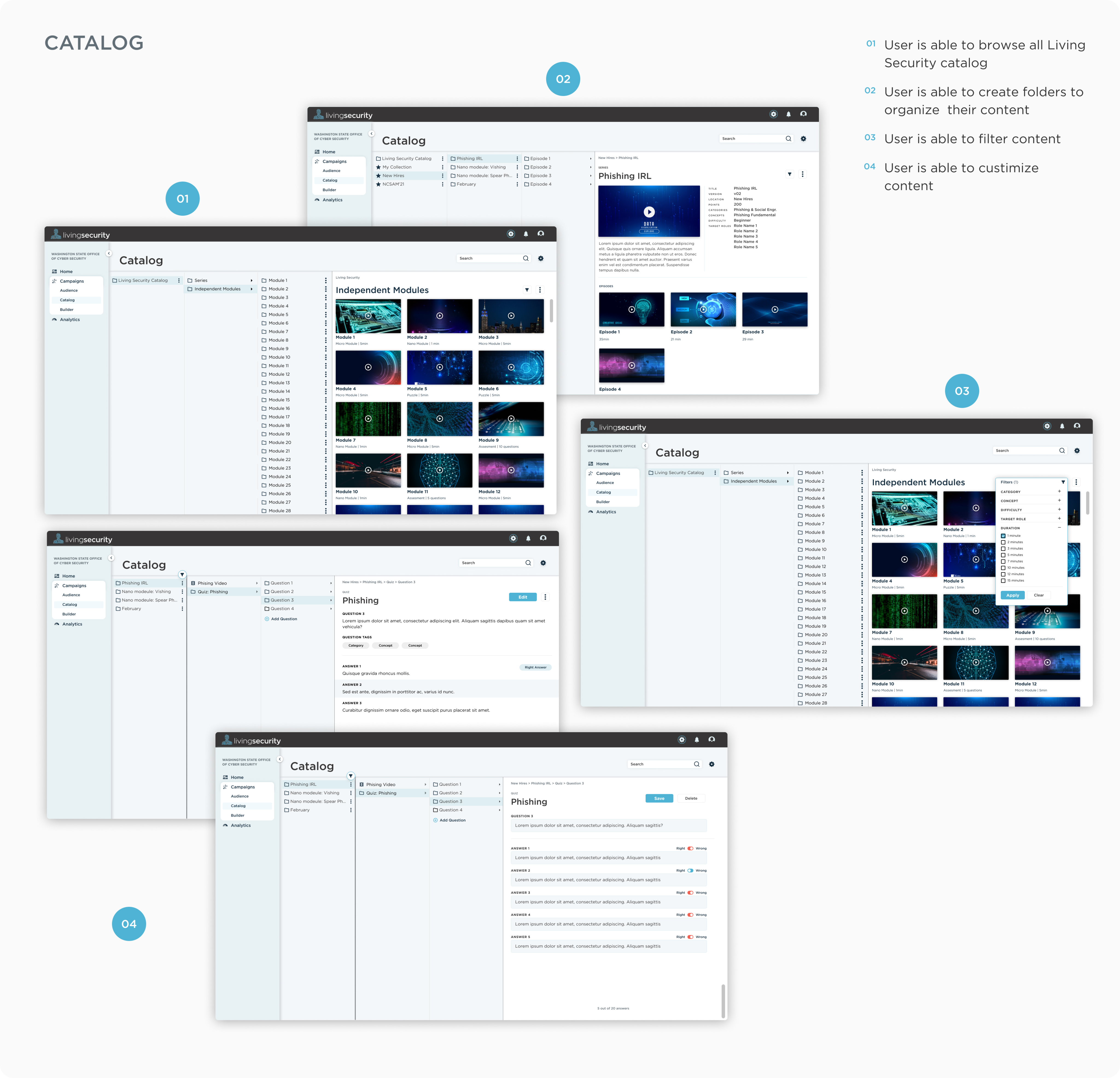 Catalog module