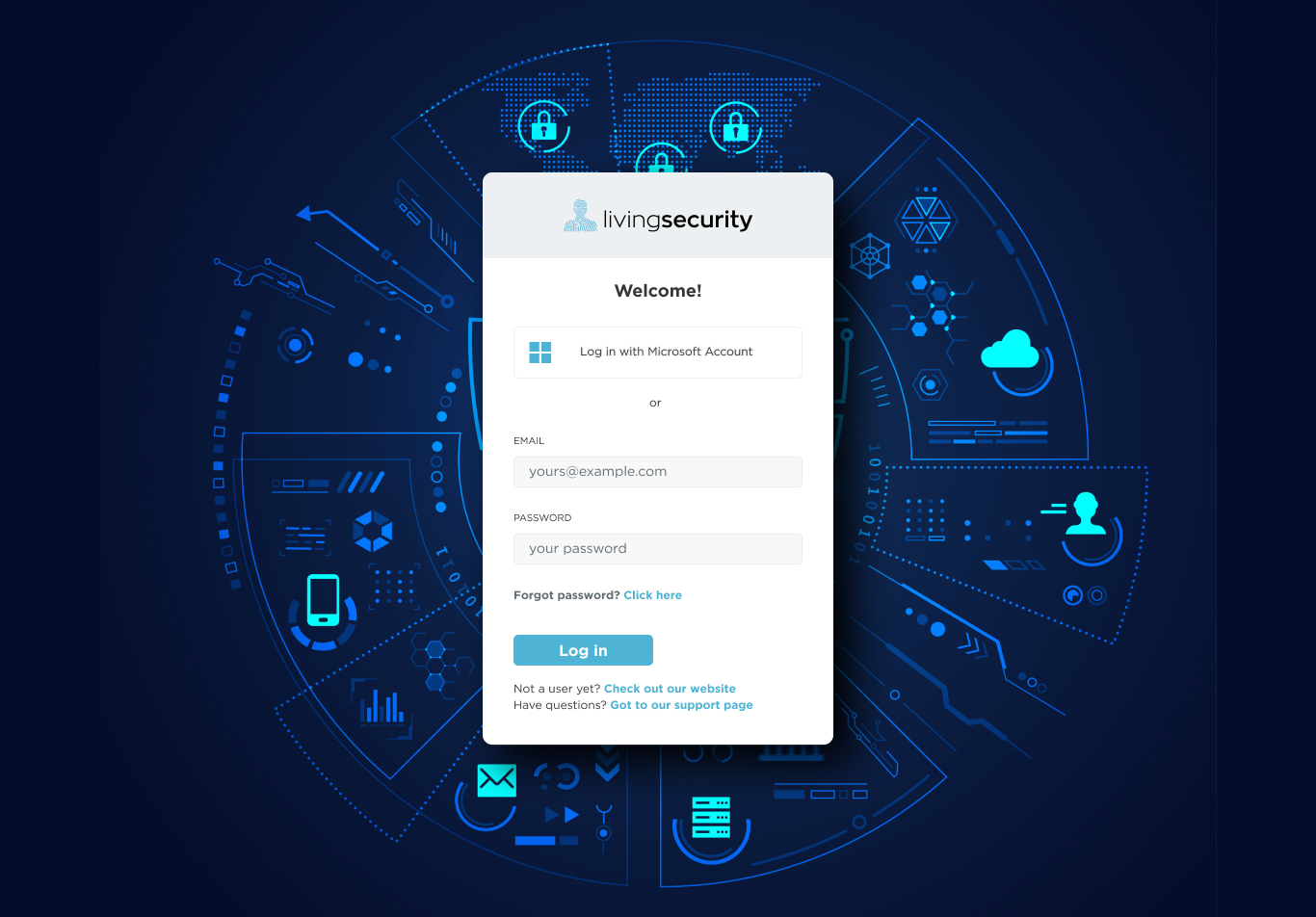 Configuration screen